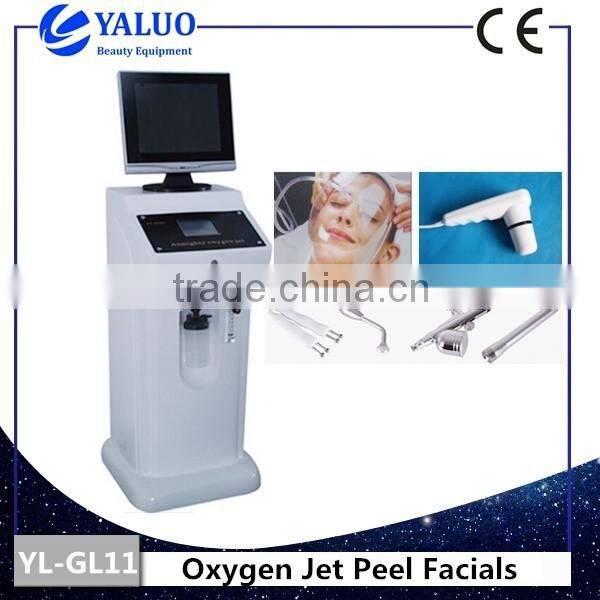 Fast Effection oxygen Jet Peel Beauty Machine with popular design