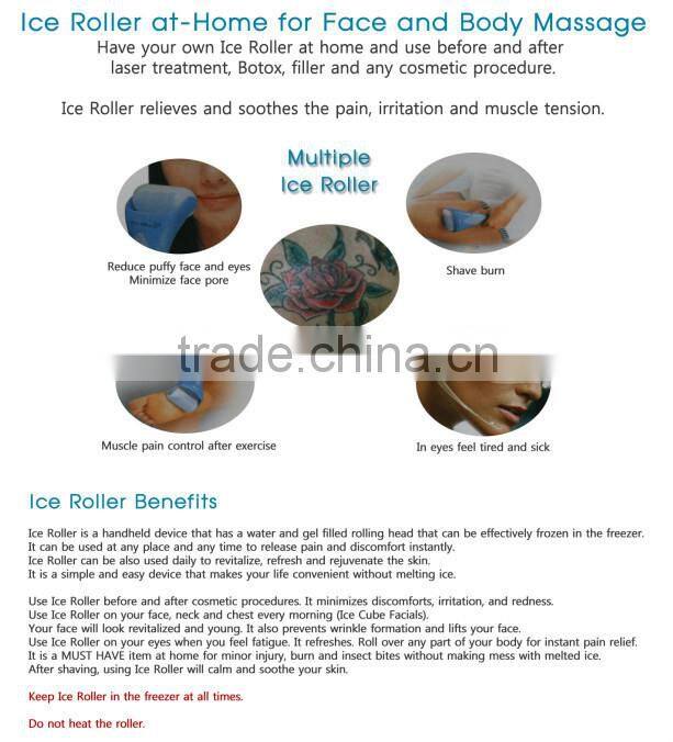 GTO ICE ROLLER face Massager for skin care and skin lifting