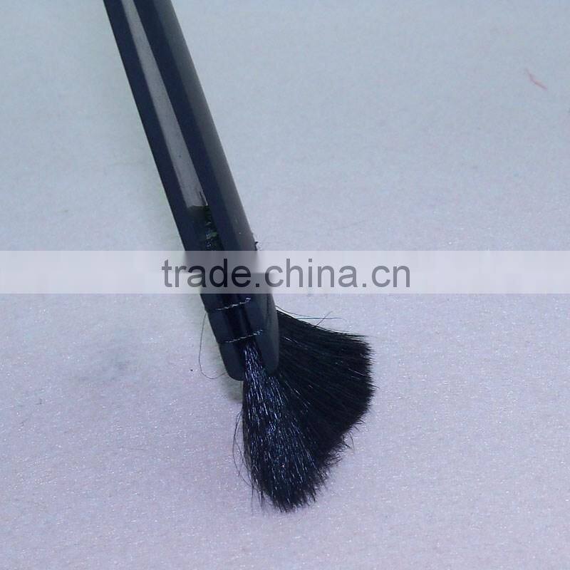High quality goat hair private label powder makeup brushes face cleaning brush