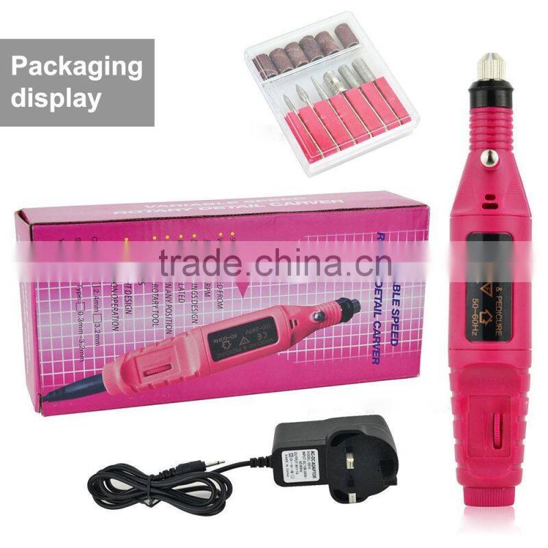 Nail polishing machine Electric grinding manicure pedicure set
