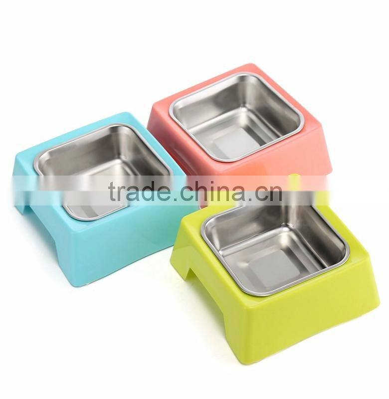 2016 hot selling design Stainless Steel pet bowl, pet products