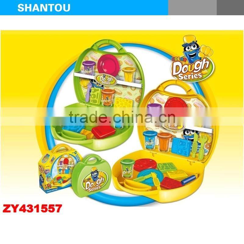 Hot sale plasticine color clay color clay educational toys play dough handling box colour dough DIY play dough