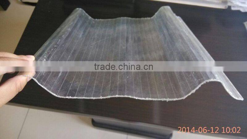 China Made Best Economical fiber solar transparent roof tile