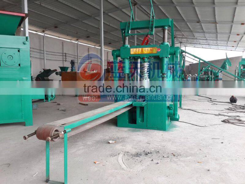 Barbecue charcoal extruder press machine shisha coal briquette machine