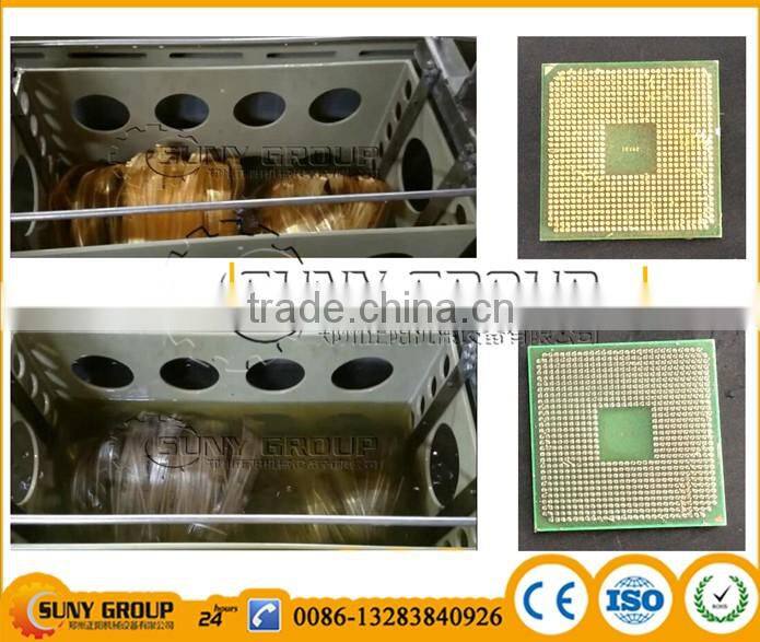 2017 Hot Sale PCB Board CPU RAM Gold Refining Equipment E waste Recycling Machine