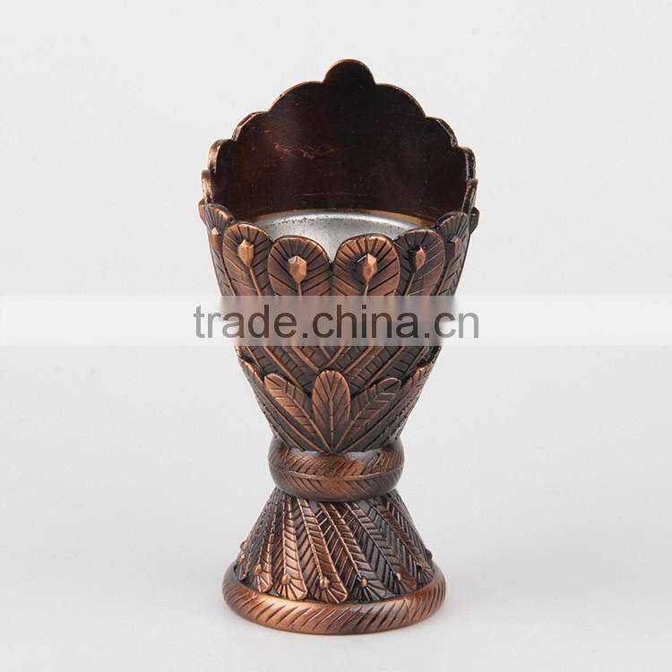 2016 NEW style metal resin arabic antique aroma incense burner