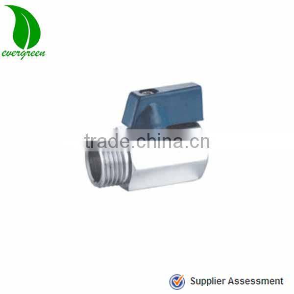 Male x Female BSP Mini Ball Valves Brass