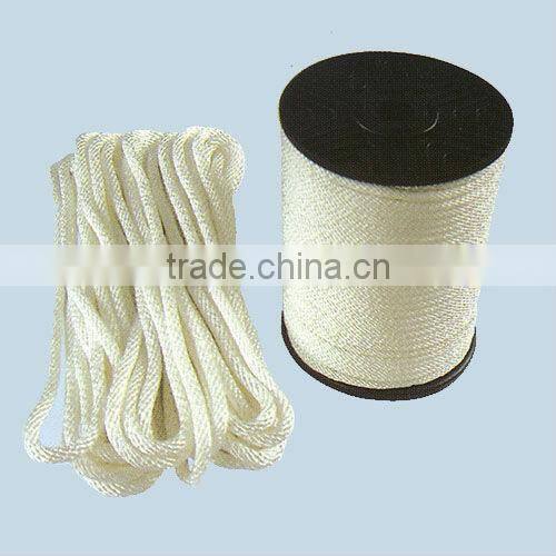 nylon or pp solid braid rope customized