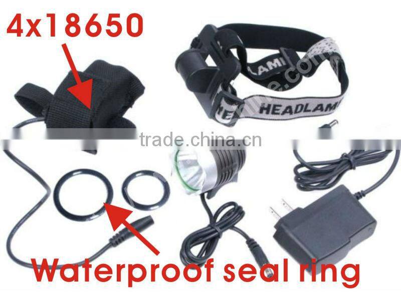 10w rechargeable led headlight ent with 900lm t6 led