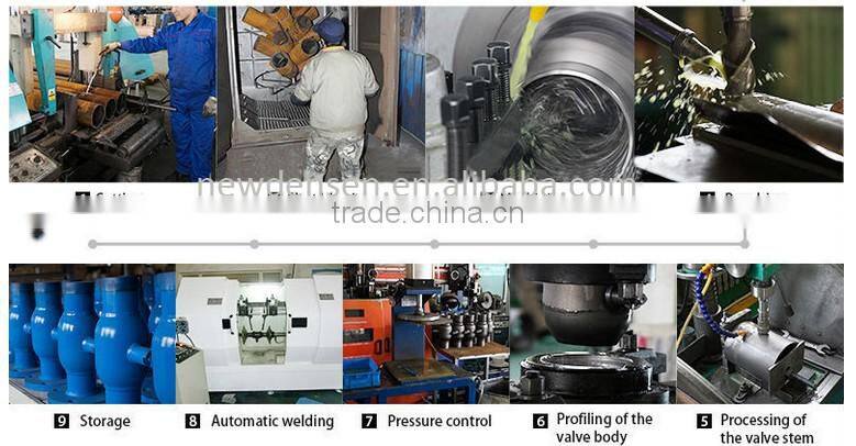 Custom Hot Drive Ball Valve Stainless Steel Control Valve