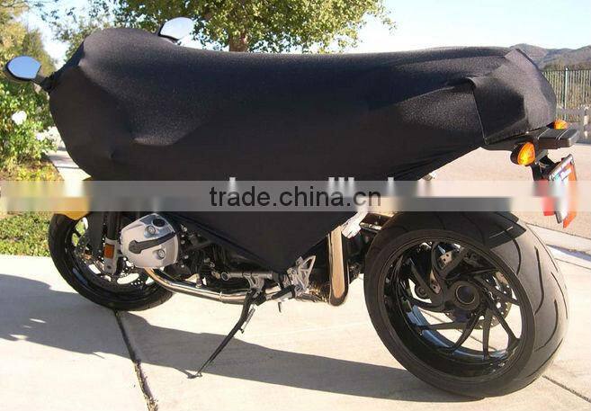 6 years experience in production high stretch spandex motorbike top cover