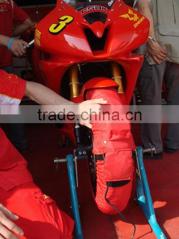 Sumomoto non-digital Motocycle Racing Tire Warmer with TEMPERATURE REAL-TIME DISPLAY FUNCTION