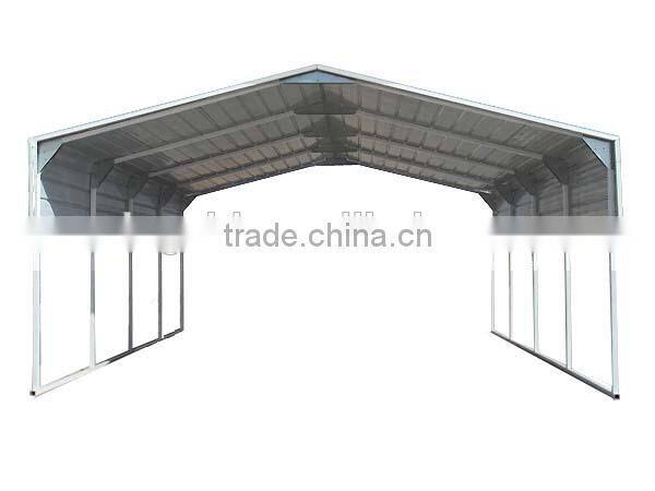 new-style metal car shelters