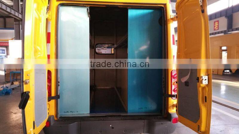 Honeycomb aluminum extrusion profile 6063,aluminum Shelving used on the fire truck