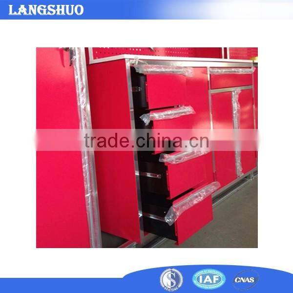 Iron material garage heavy duty industrial used steel tool cabinet/chest