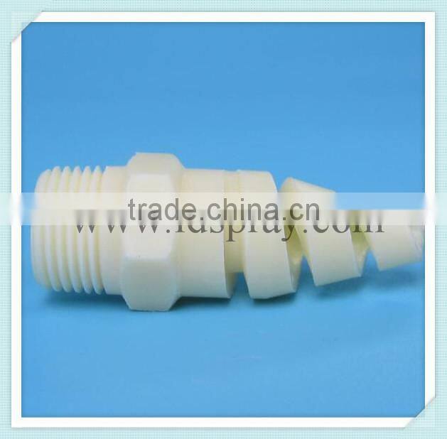 Nylon SPJT full cone spiral spray jet nozzle