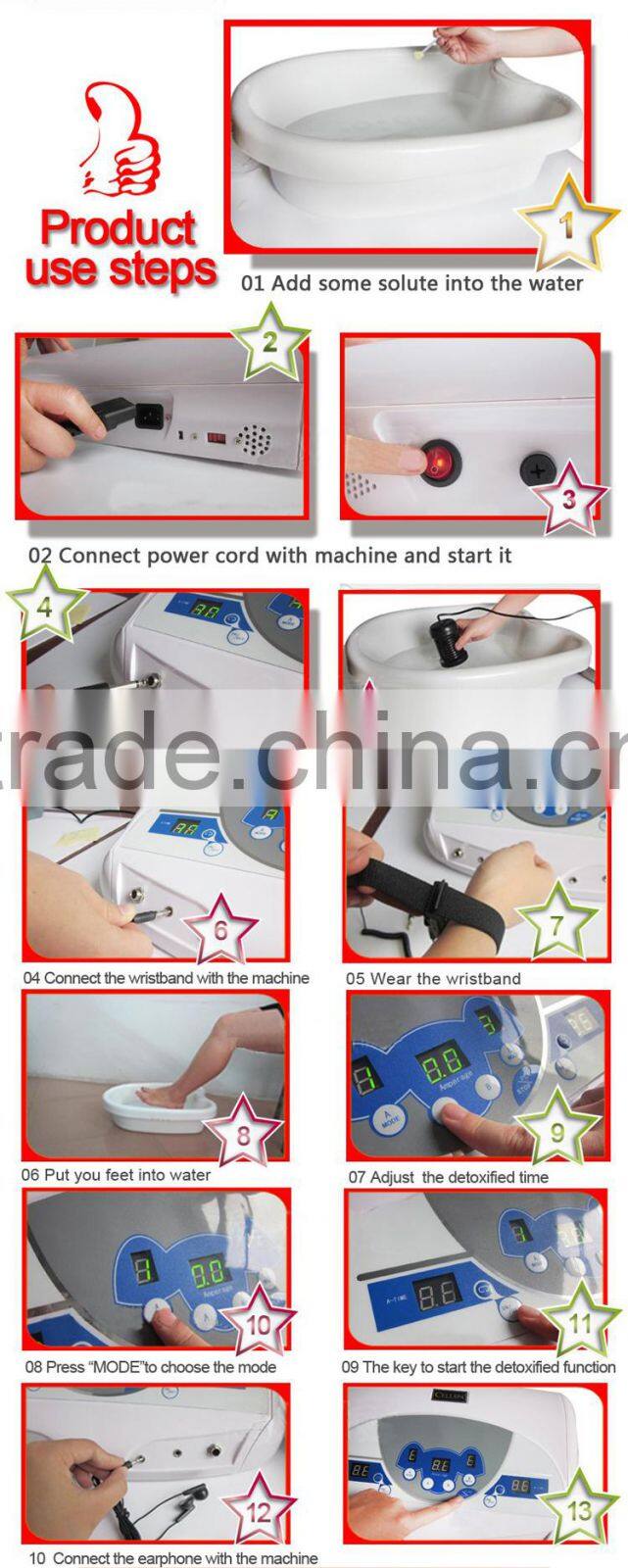 2017 Health care for foot massage machines foot care