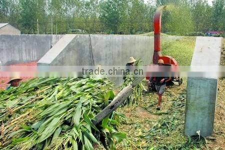 Tractor mounted grass cutter for cattle feed