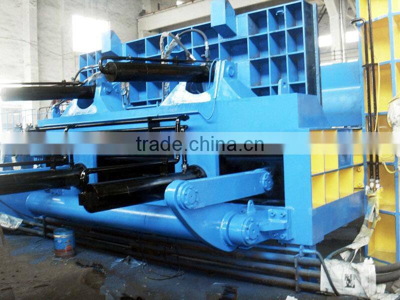 automatic aluminum metal baler and shear