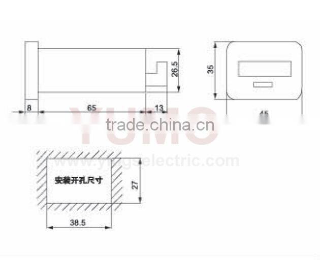JDM11-5H 5 digit electronic counter punch counter