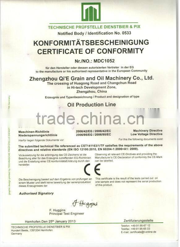 peanut oil screw hot press machine with cooker