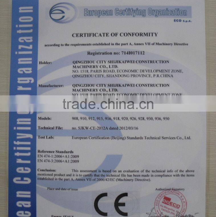 High tire 4WD ZL-15F Euro III xinchai490 skid loader parts