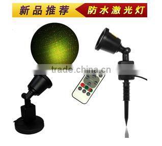 Red green outdoor star sky twinkling laser projector christmas light