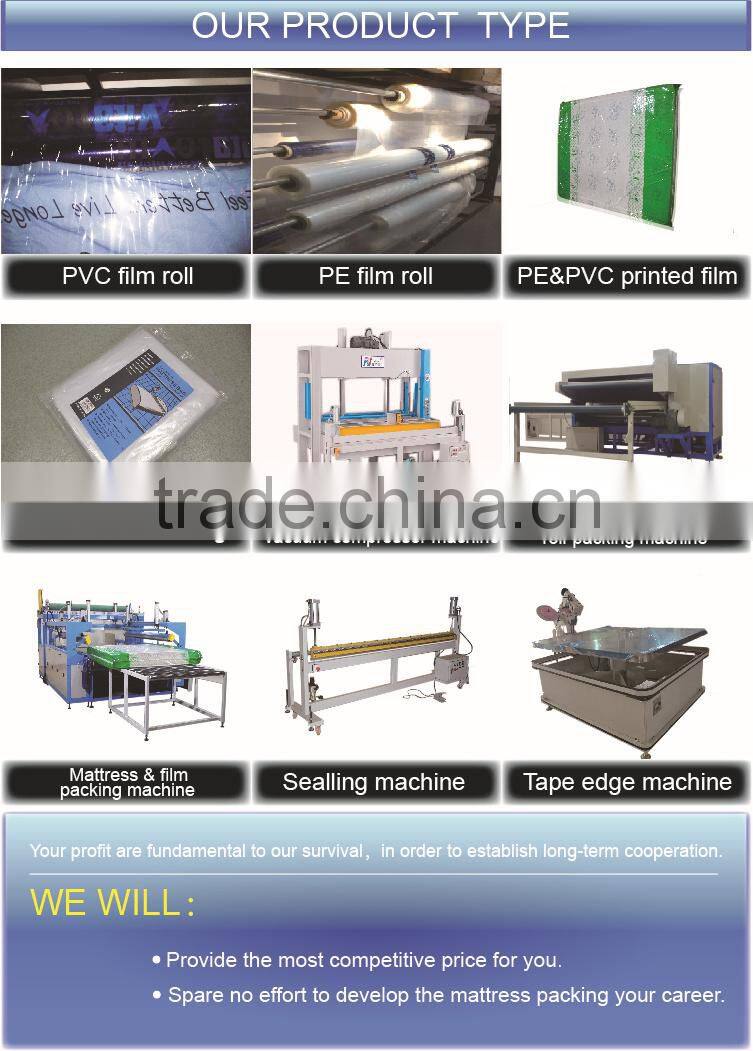High efficiency suitable use for many size automatic mattress tape edge machine