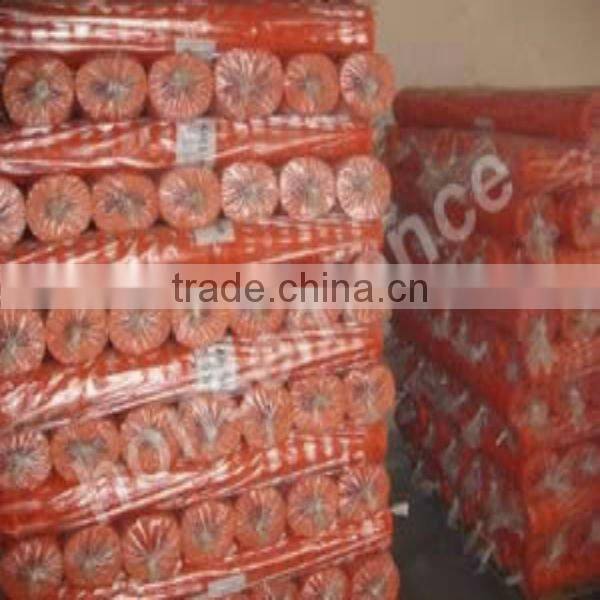 2015 best price Orange plastic safety fence