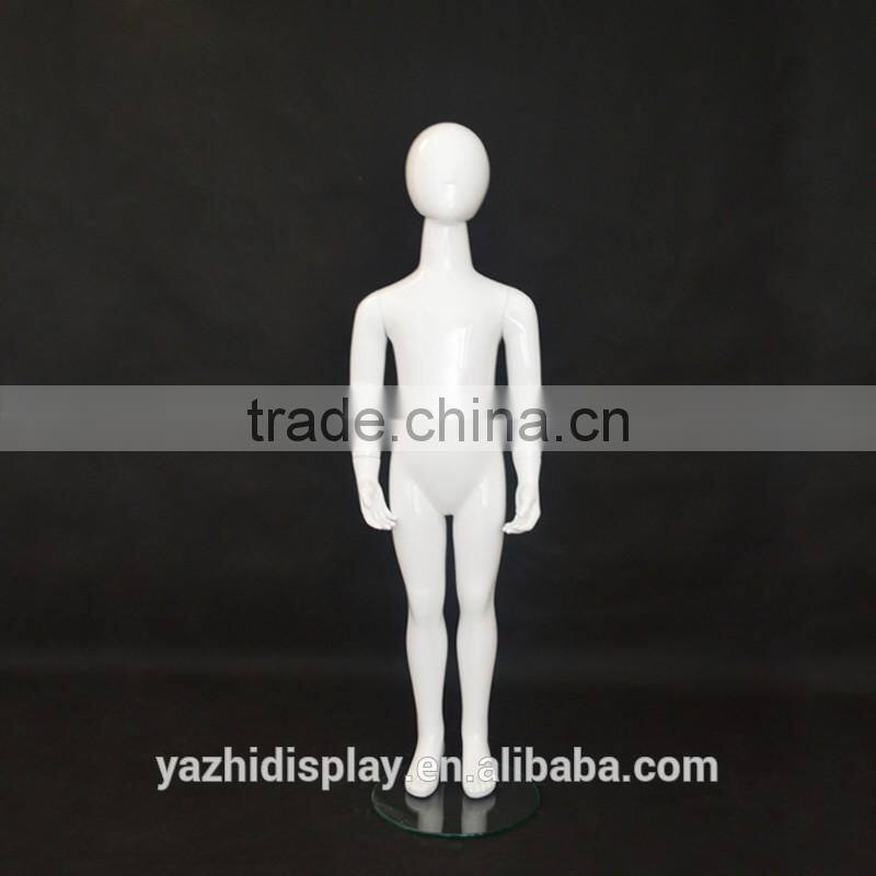 Fashion boy kids mannequin with removeable head for clothes display