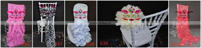 rosette chair cover