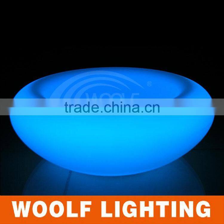 led flash bowl/fish bowl led light/led fruit bowl