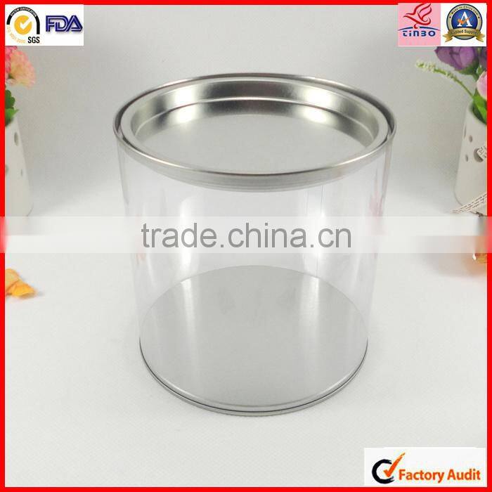 round hot sale factory clear pvc box
