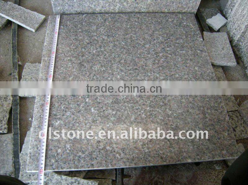 Chinese granite g636 polished shiny outdoor floor tiles