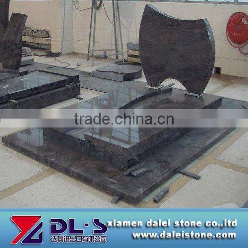 Granite european tombstone