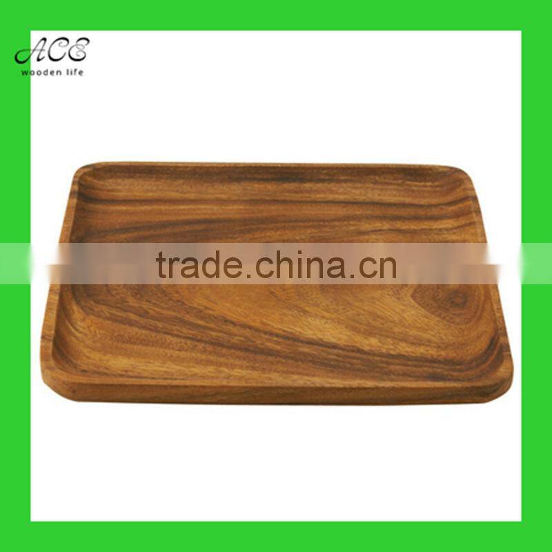 Custom acacia tray Acacia wood plate
