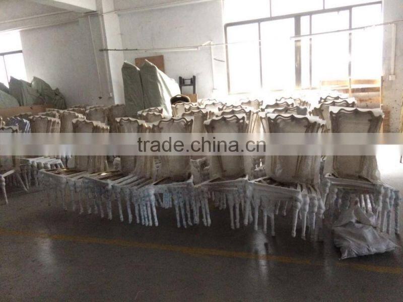 New modern stainless steel dining chair for sale