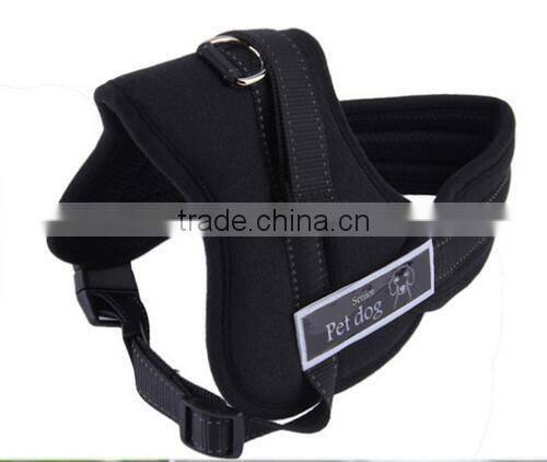 CY113 New adjustable pet harness vest Comfortable dog training harness