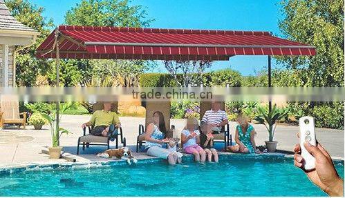 2014 New Products Free Standing Retractable Outdoor Gazebo Awning