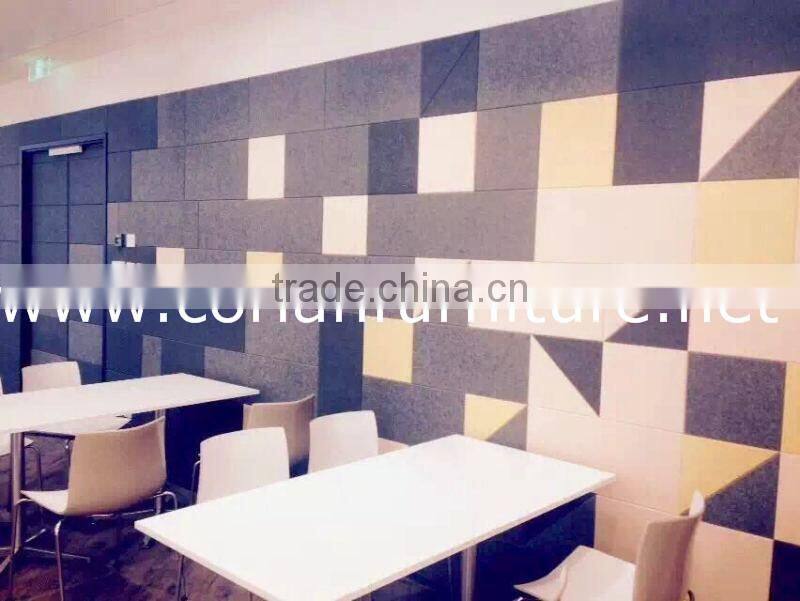 Colorful modern Art designed acrylic solid surface decorating wall panel