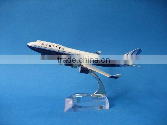 Metal B747 Star trans airplane model