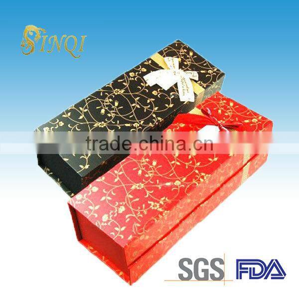 High quality paper one bottle wine box