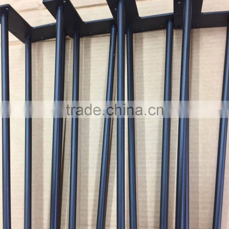 Furniture Accessory 28 inch 2 Rod Solid Steel Hairpin Table Legs