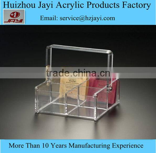 China supplier wholesale acrylic tea bag display rack and tea bag holder