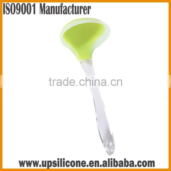 different types of soup ladle silicone ladle nessie ladle with nylon handle