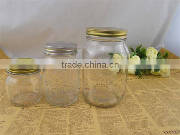 glass candle jar for home decoration&wedding centerpieces