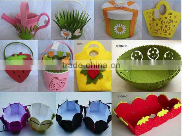 hot products 2017 wholesale pure Felt Business Card Holder Folder Organizer made in China