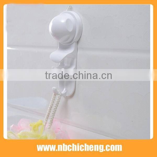 Hook with suction cup basin hook plastic