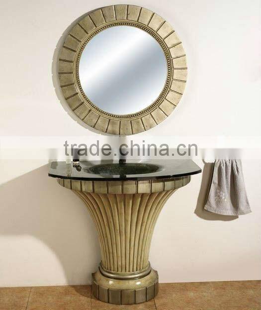 Bisini Furniture New Classical Bathroom Cabinet,Soild Wood Bathroom Cabinet;Bathroom Furniture(BF08-4013)