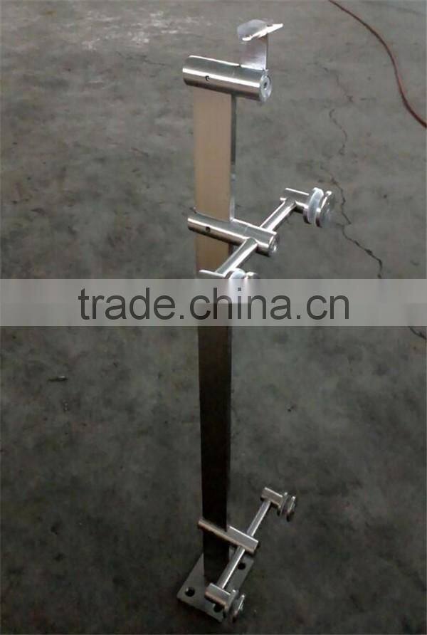 Handrail Balustrade Glass Holder/Glass Post Arms/Glass Clamps
